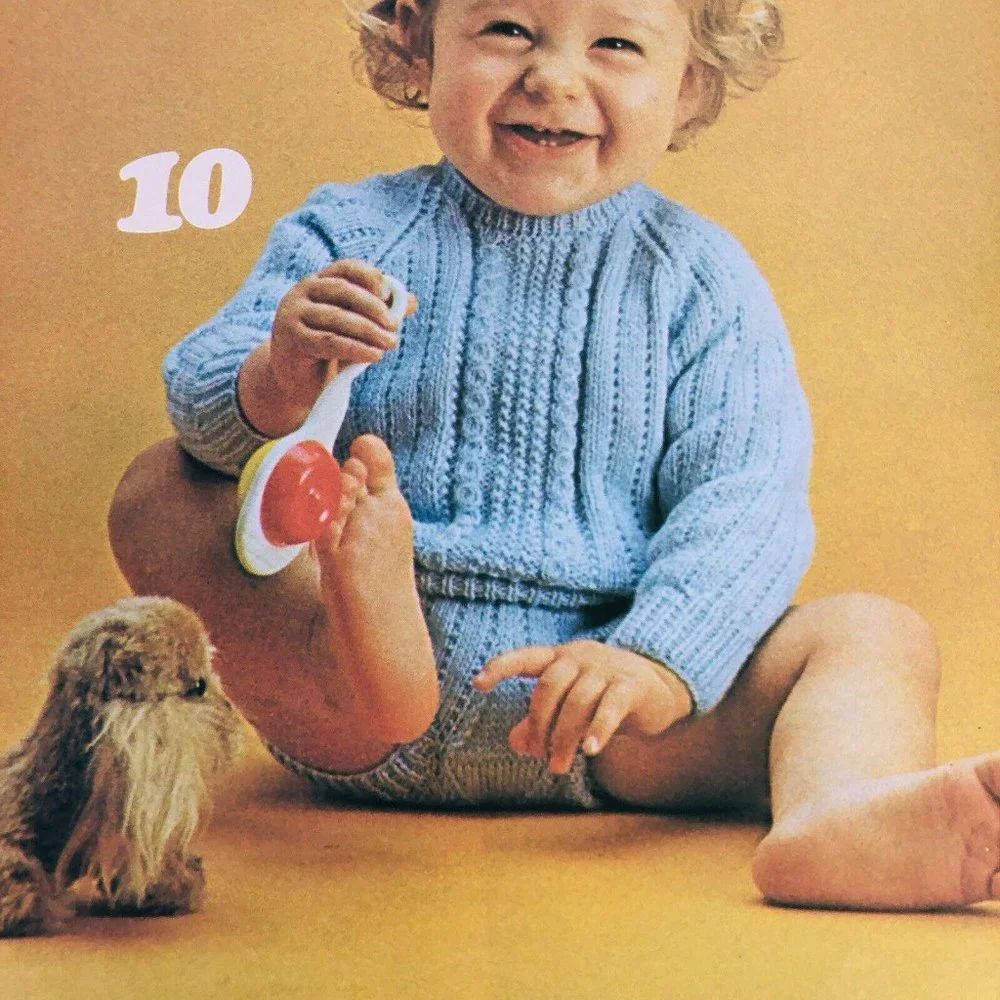 Fairy Tale Baby Book Susan Bates Knitting‎ Pattern Book 17340 Babies to 3 Years